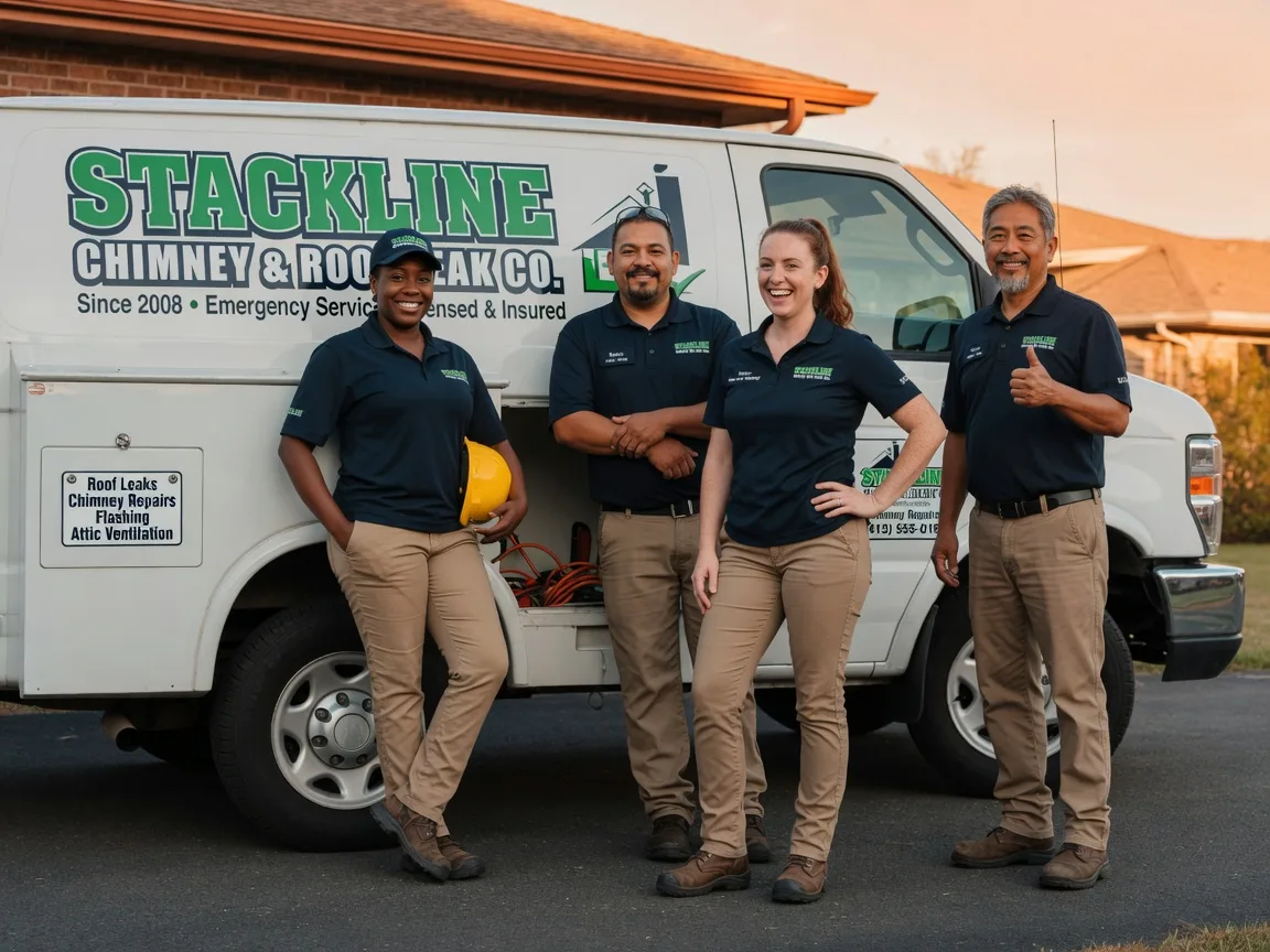 Chimney flashing repair company in Panna Maria, TX